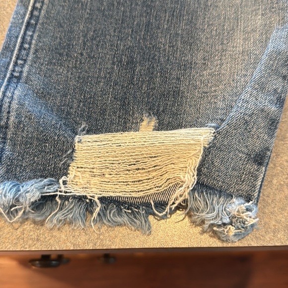 Judy Blues Distressed Blue Jeans - Picture 2 of 7